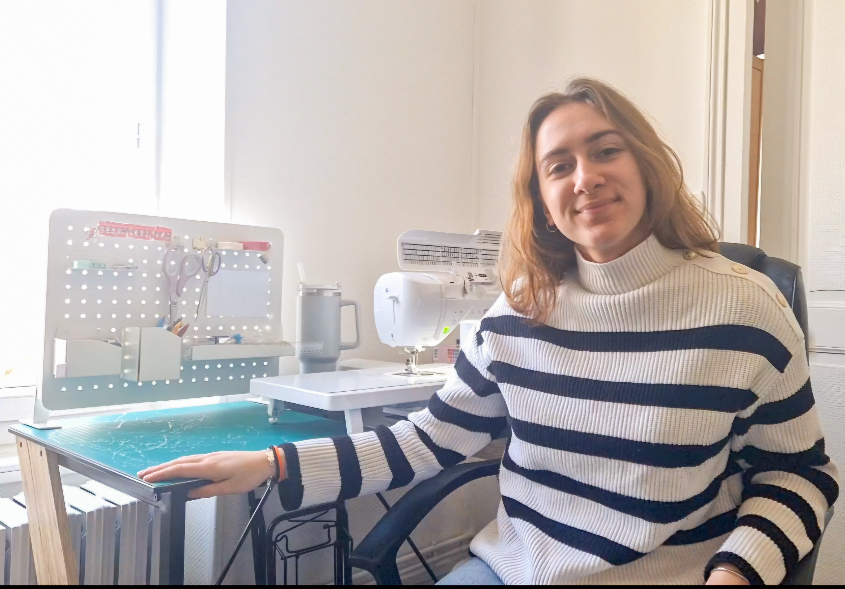 Justine, créatrice de Maison Ajustable